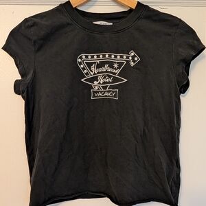Black Heartbreak Hotel Graphic Tee